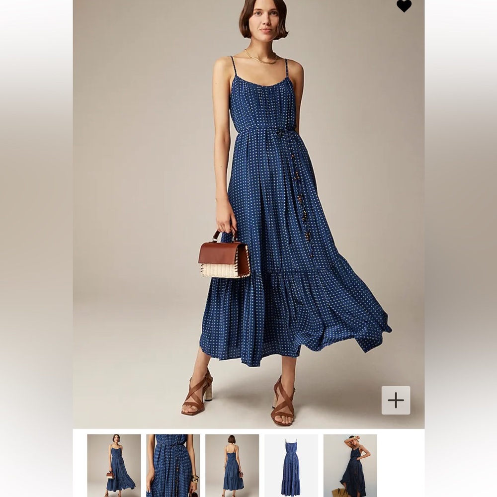 NWT J Crew Caspia Dress size M